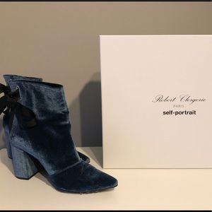 Robert Clergerie Self Portrait Karlit Ankle Boots